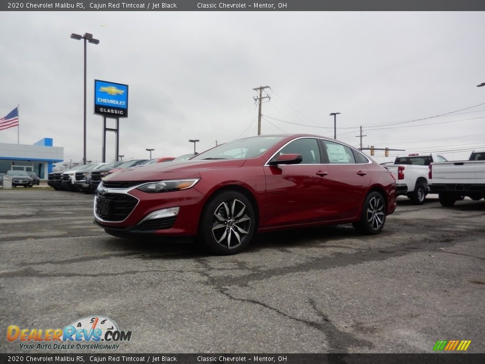 2020 Chevrolet Malibu RS Cajun Red Tintcoat / Jet Black Photo #1