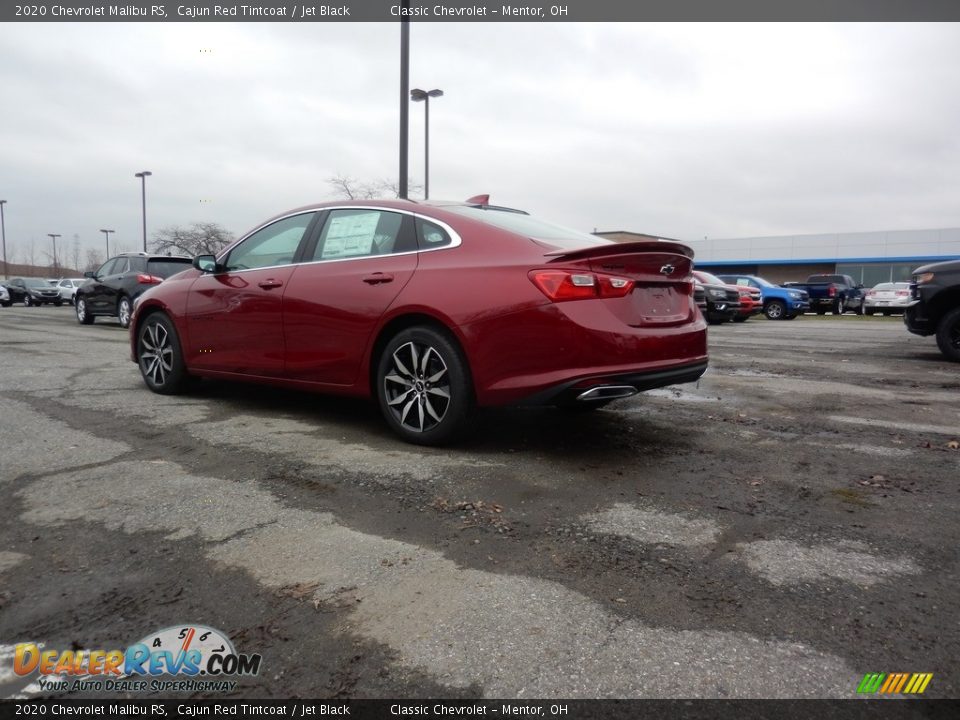 2020 Chevrolet Malibu RS Cajun Red Tintcoat / Jet Black Photo #2