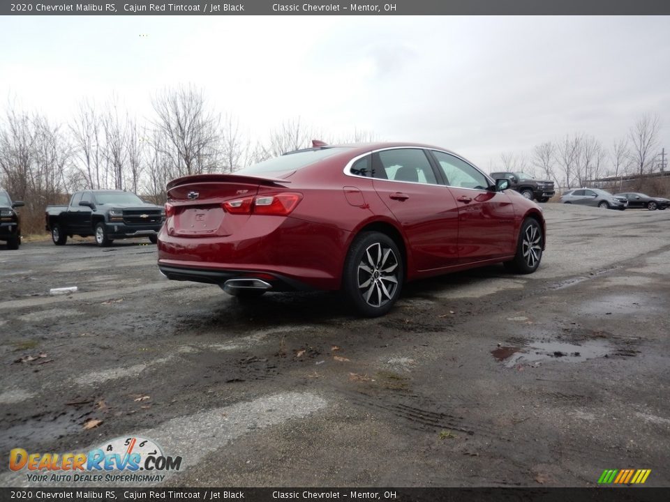 2020 Chevrolet Malibu RS Cajun Red Tintcoat / Jet Black Photo #3