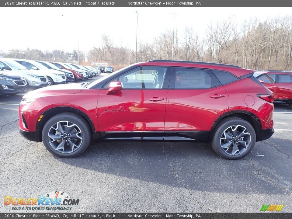 2020 Chevrolet Blazer RS AWD Cajun Red Tintcoat / Jet Black Photo #2