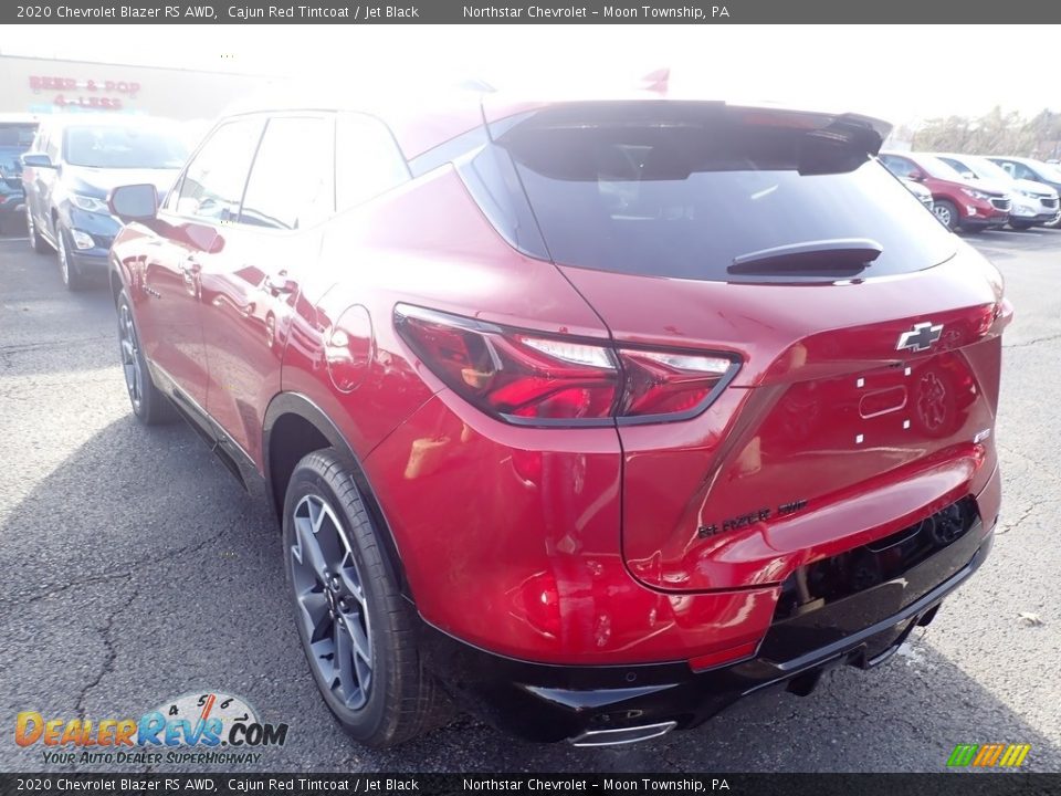 2020 Chevrolet Blazer RS AWD Cajun Red Tintcoat / Jet Black Photo #3