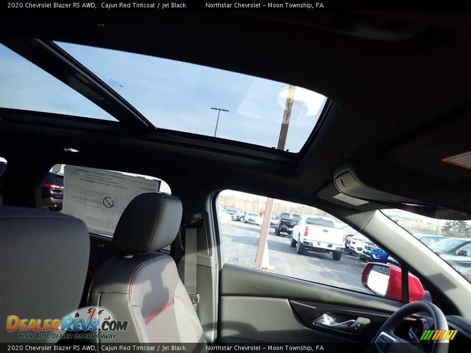 2020 Chevrolet Blazer RS AWD Cajun Red Tintcoat / Jet Black Photo #12