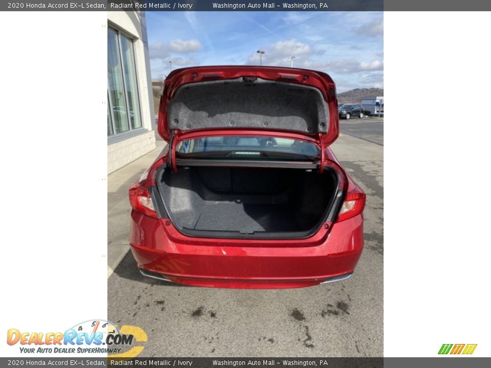 2020 Honda Accord EX-L Sedan Radiant Red Metallic / Ivory Photo #20