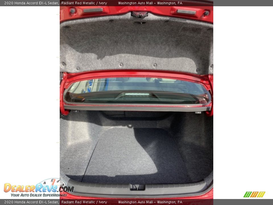 2020 Honda Accord EX-L Sedan Radiant Red Metallic / Ivory Photo #21