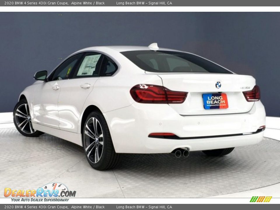 2020 BMW 4 Series 430i Gran Coupe Alpine White / Black Photo #2