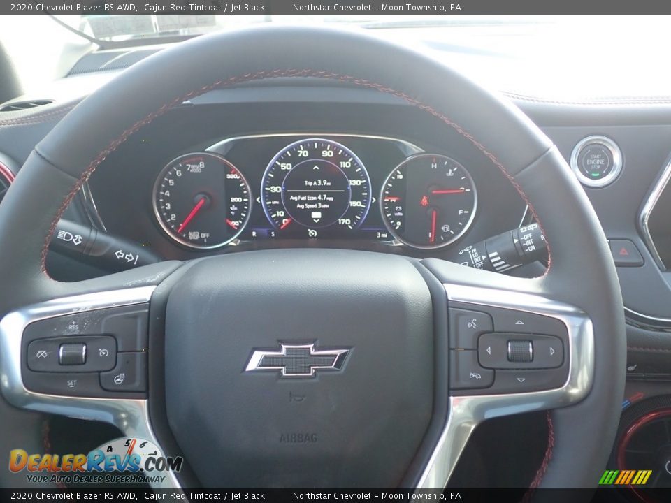 2020 Chevrolet Blazer RS AWD Cajun Red Tintcoat / Jet Black Photo #20