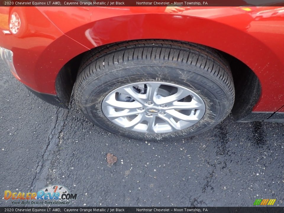 2020 Chevrolet Equinox LT AWD Cayenne Orange Metallic / Jet Black Photo #2