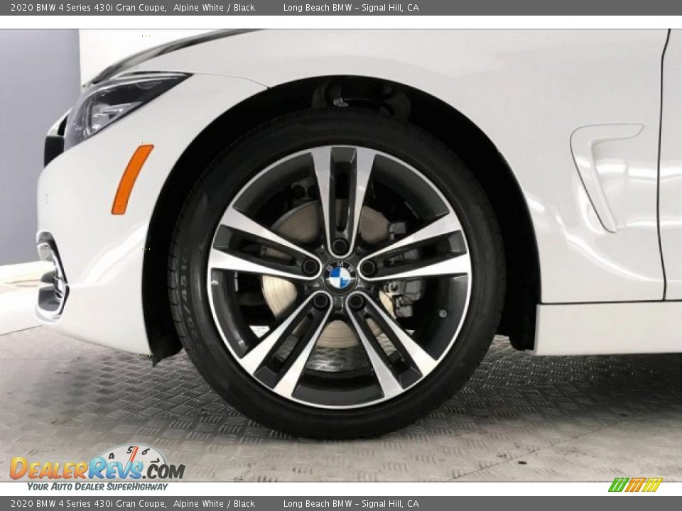2020 BMW 4 Series 430i Gran Coupe Alpine White / Black Photo #9