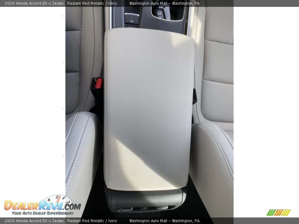 2020 Honda Accord EX-L Sedan Radiant Red Metallic / Ivory Photo #31