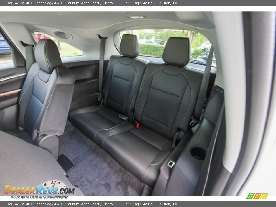 2020 Acura MDX Technology AWD Platinum White Pearl / Ebony Photo #20