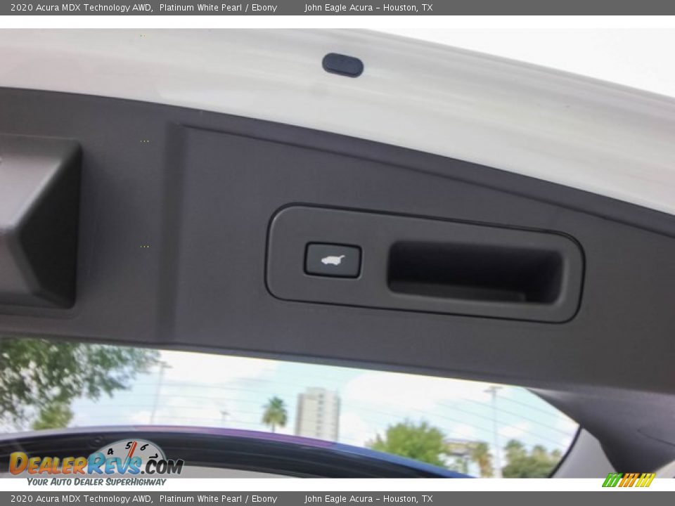 2020 Acura MDX Technology AWD Platinum White Pearl / Ebony Photo #22