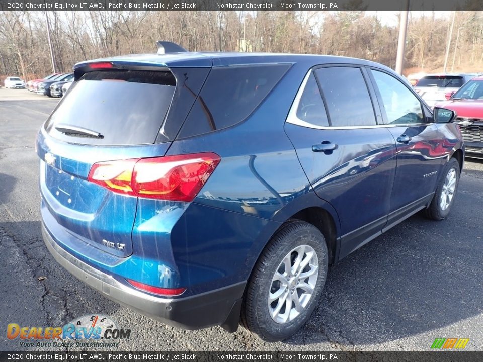 2020 Chevrolet Equinox LT AWD Pacific Blue Metallic / Jet Black Photo #5