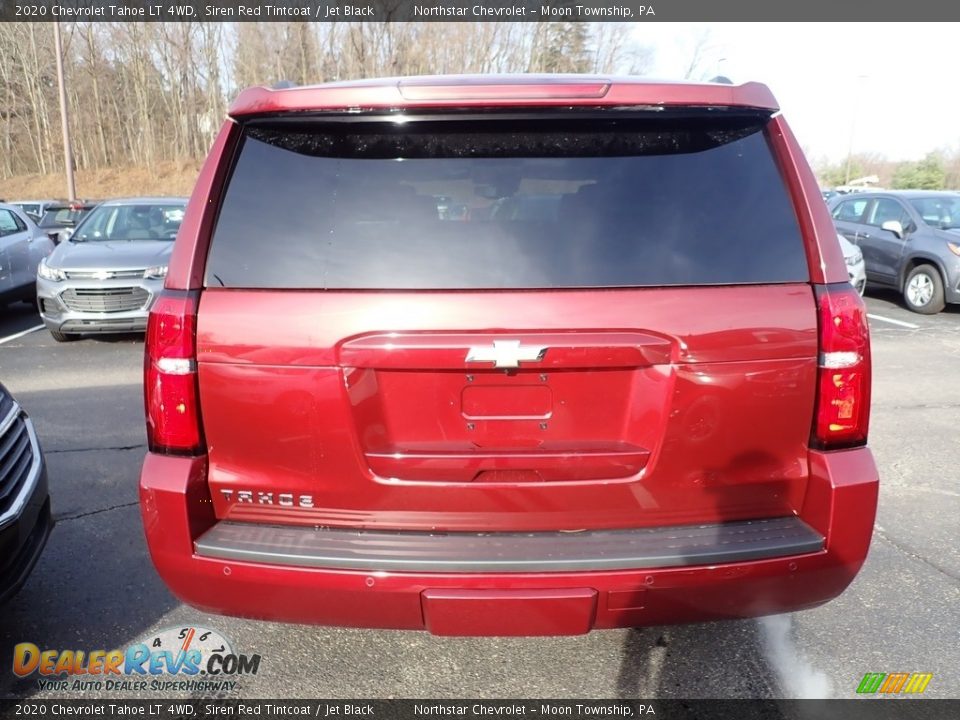 2020 Chevrolet Tahoe LT 4WD Siren Red Tintcoat / Jet Black Photo #4