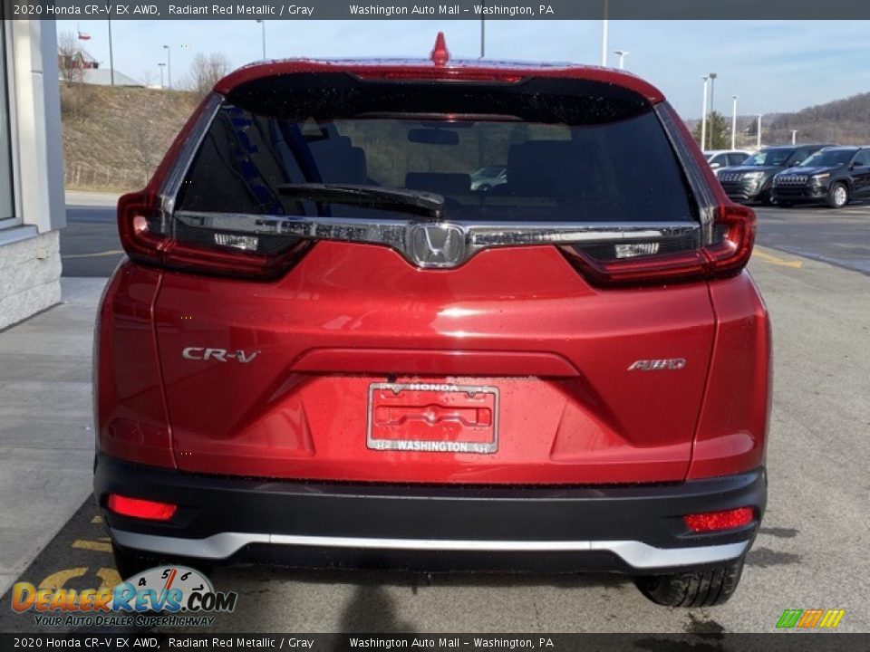 2020 Honda CR-V EX AWD Radiant Red Metallic / Gray Photo #6