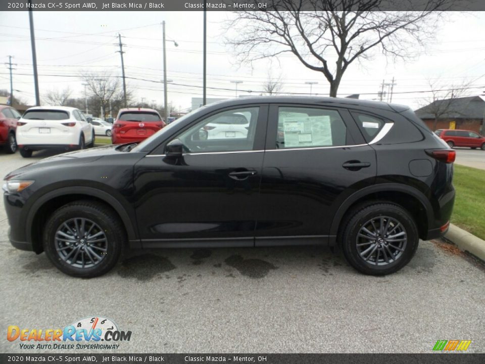 2020 Mazda CX-5 Sport AWD Jet Black Mica / Black Photo #4