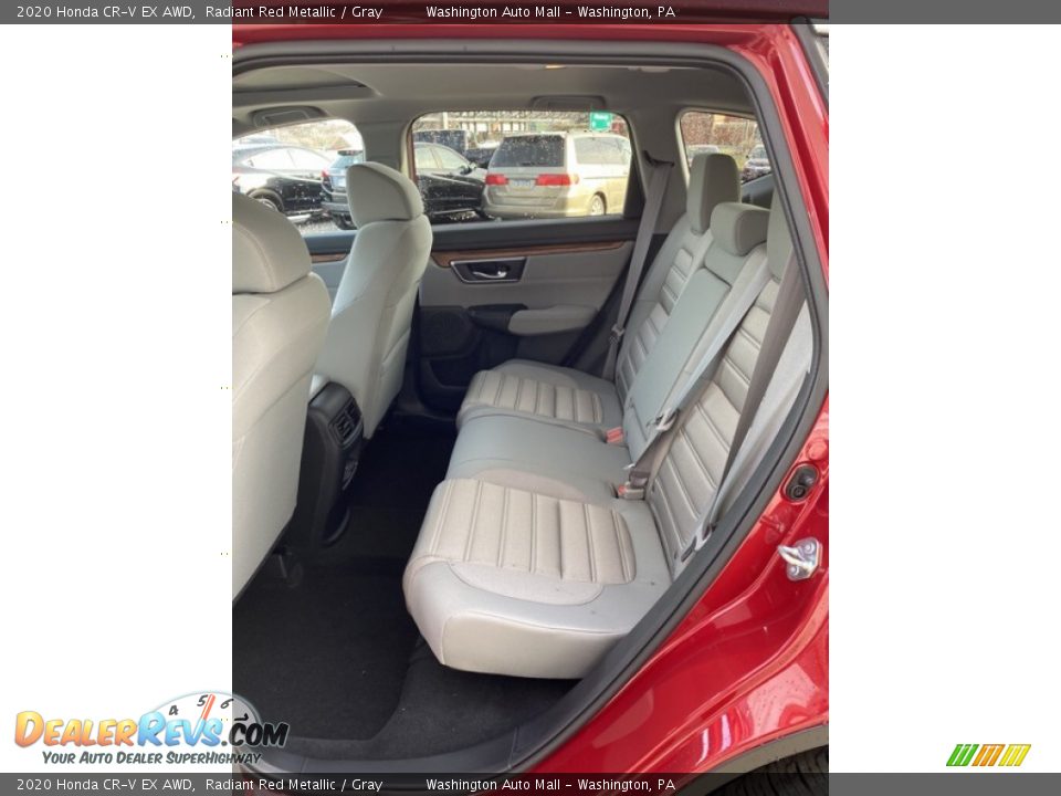 2020 Honda CR-V EX AWD Radiant Red Metallic / Gray Photo #17