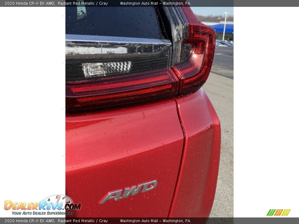 2020 Honda CR-V EX AWD Radiant Red Metallic / Gray Photo #20