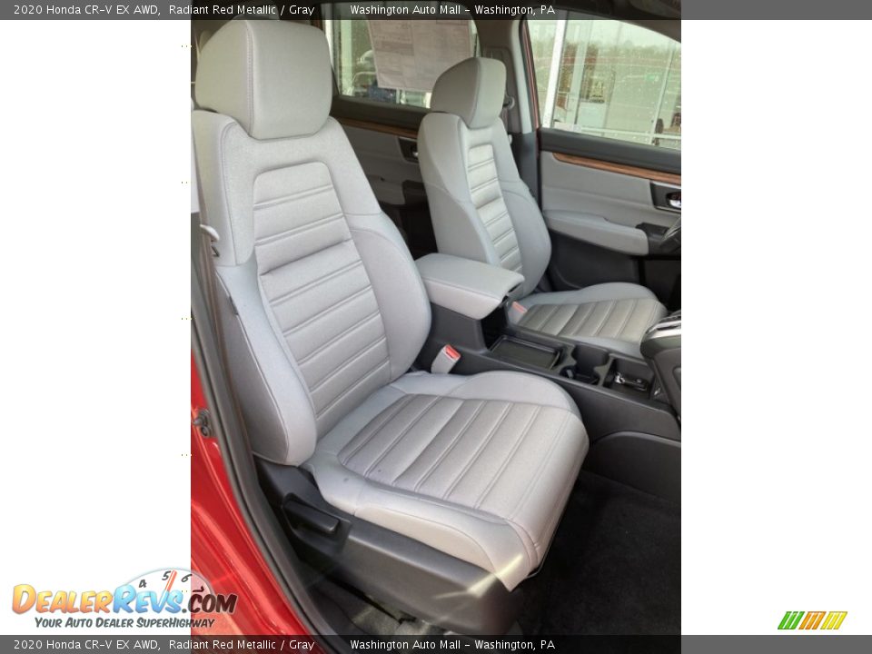 2020 Honda CR-V EX AWD Radiant Red Metallic / Gray Photo #22