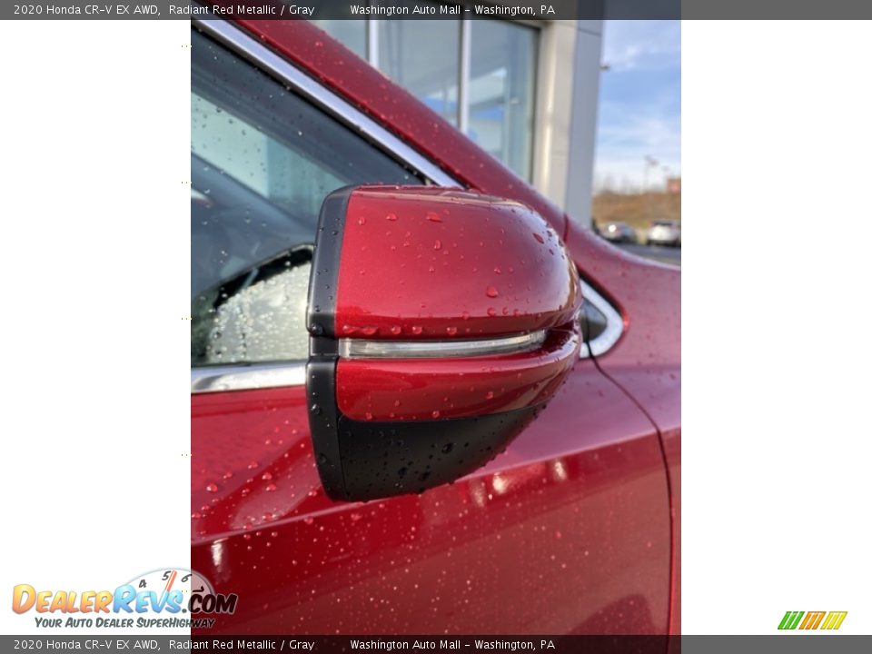 2020 Honda CR-V EX AWD Radiant Red Metallic / Gray Photo #24