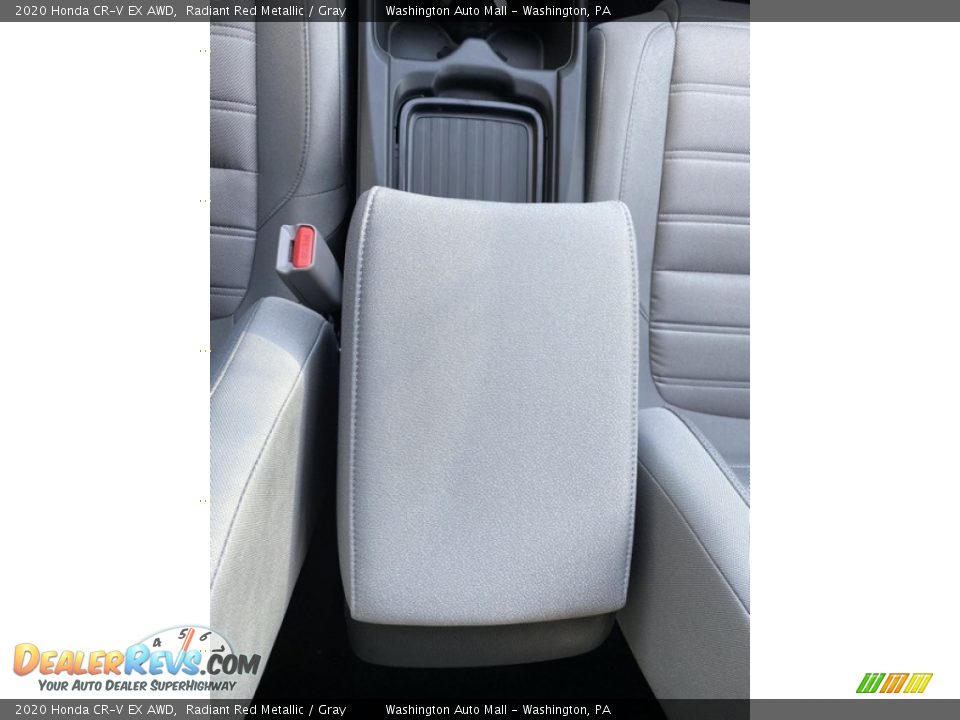 2020 Honda CR-V EX AWD Radiant Red Metallic / Gray Photo #30