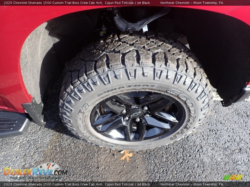 2020 Chevrolet Silverado 1500 Custom Trail Boss Crew Cab 4x4 Cajun Red Tintcoat / Jet Black Photo #9