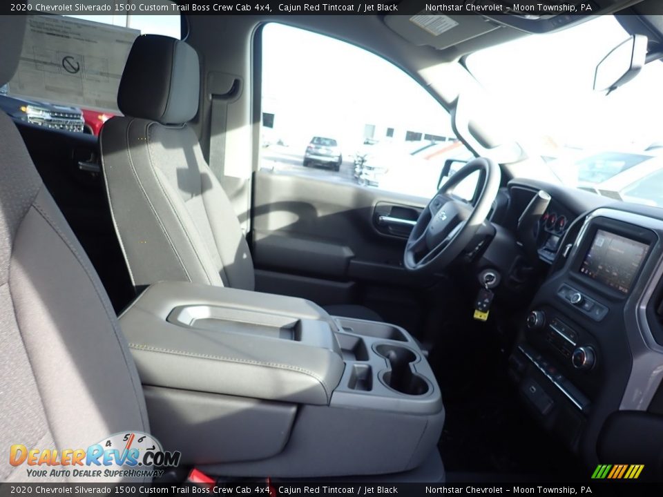 2020 Chevrolet Silverado 1500 Custom Trail Boss Crew Cab 4x4 Cajun Red Tintcoat / Jet Black Photo #10