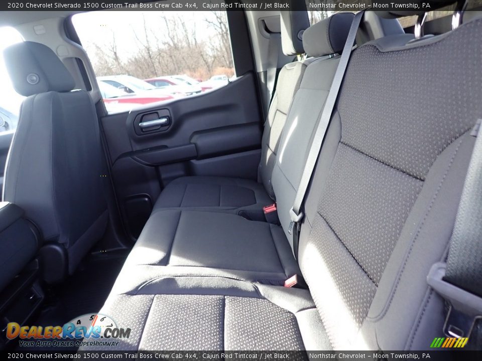 2020 Chevrolet Silverado 1500 Custom Trail Boss Crew Cab 4x4 Cajun Red Tintcoat / Jet Black Photo #12