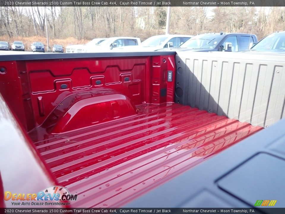 2020 Chevrolet Silverado 1500 Custom Trail Boss Crew Cab 4x4 Cajun Red Tintcoat / Jet Black Photo #13