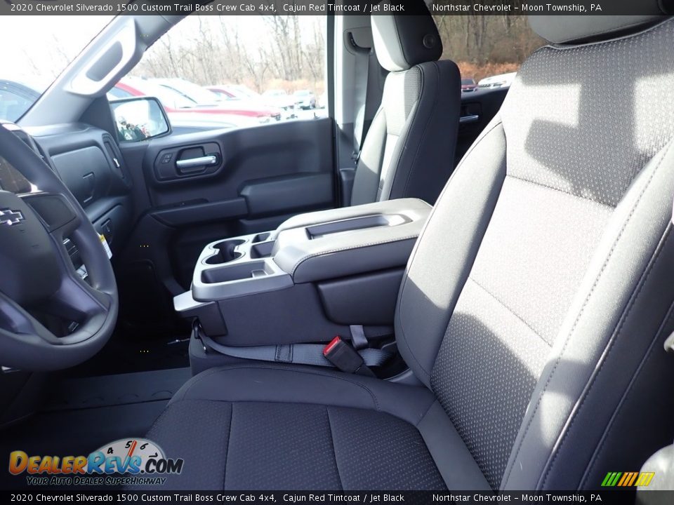 2020 Chevrolet Silverado 1500 Custom Trail Boss Crew Cab 4x4 Cajun Red Tintcoat / Jet Black Photo #14