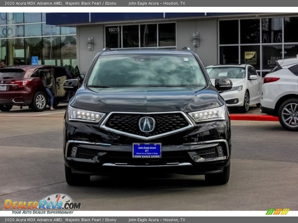 2020 Acura MDX Advance AWD Majestic Black Pearl / Ebony Photo #2
