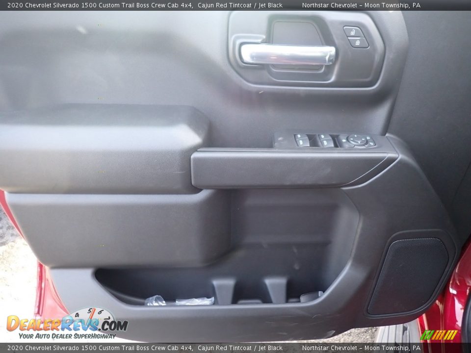 2020 Chevrolet Silverado 1500 Custom Trail Boss Crew Cab 4x4 Cajun Red Tintcoat / Jet Black Photo #15