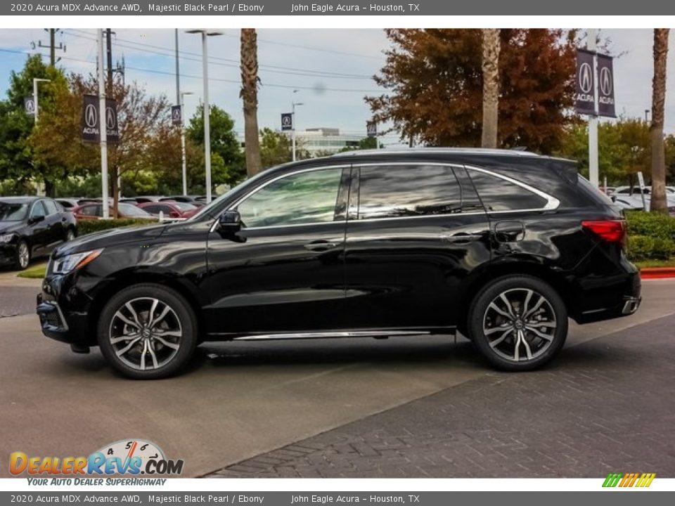 2020 Acura MDX Advance AWD Majestic Black Pearl / Ebony Photo #4