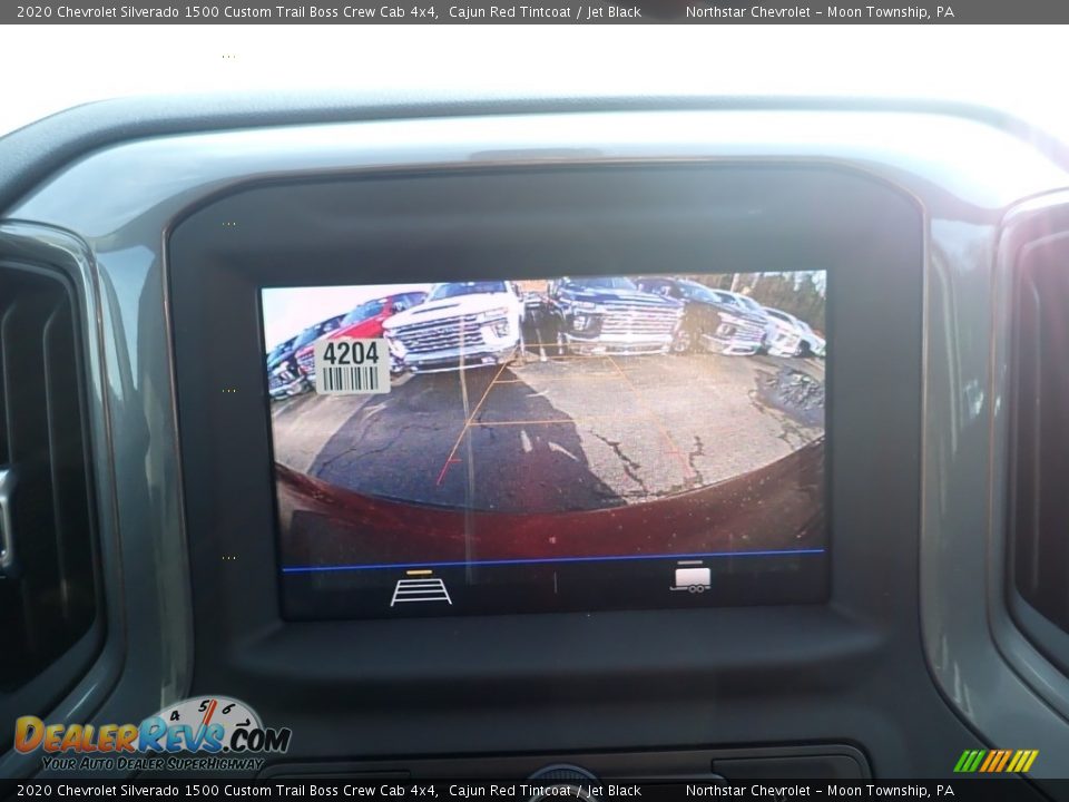 2020 Chevrolet Silverado 1500 Custom Trail Boss Crew Cab 4x4 Cajun Red Tintcoat / Jet Black Photo #18