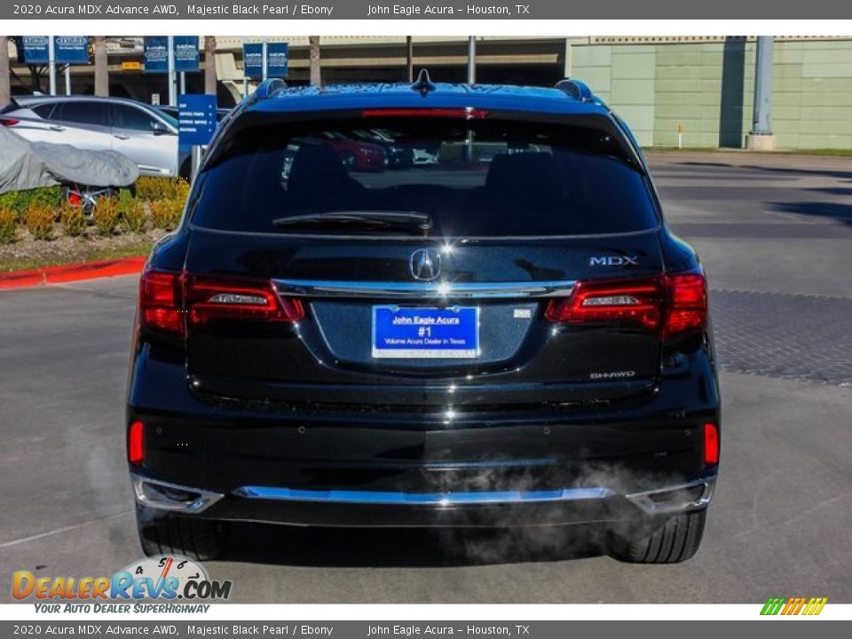 2020 Acura MDX Advance AWD Majestic Black Pearl / Ebony Photo #6