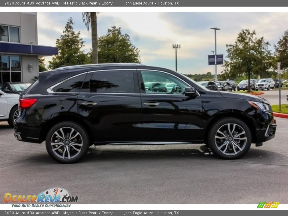 Majestic Black Pearl 2020 Acura MDX Advance AWD Photo #8