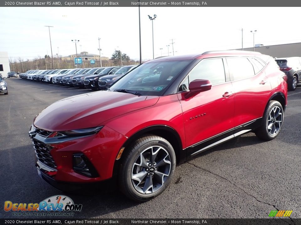 2020 Chevrolet Blazer RS AWD Cajun Red Tintcoat / Jet Black Photo #1