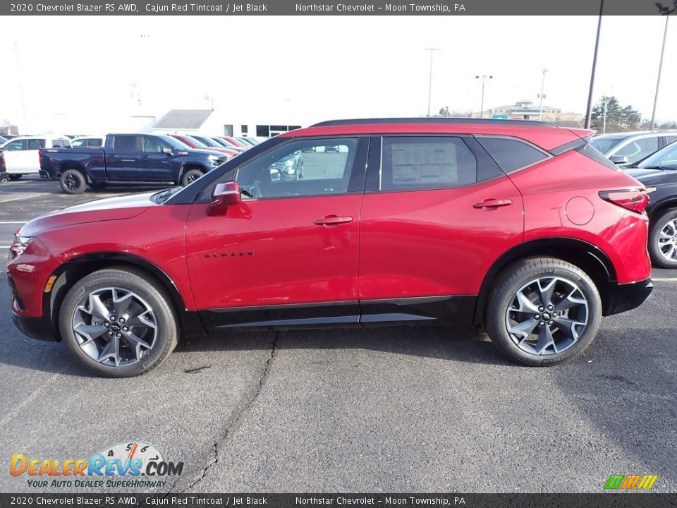 2020 Chevrolet Blazer RS AWD Cajun Red Tintcoat / Jet Black Photo #2