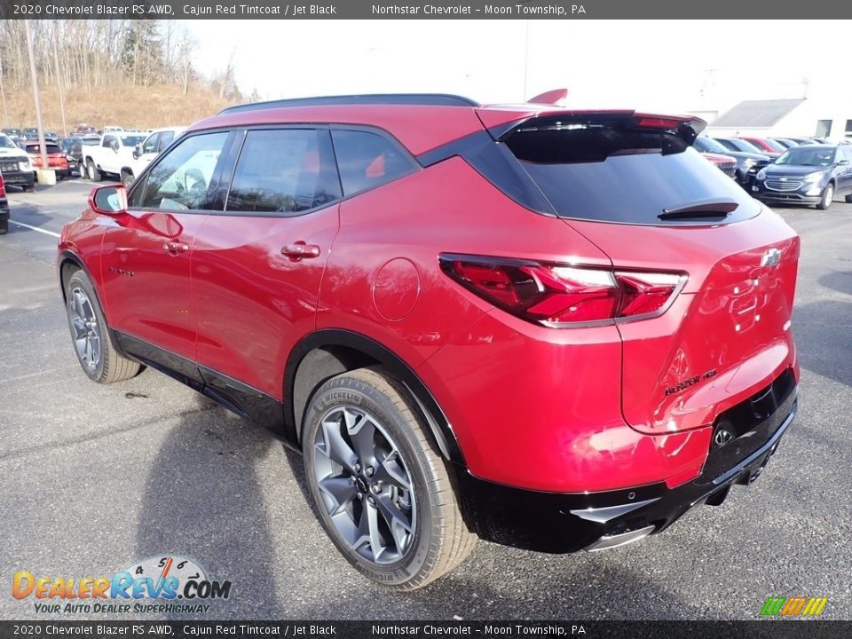 2020 Chevrolet Blazer RS AWD Cajun Red Tintcoat / Jet Black Photo #3