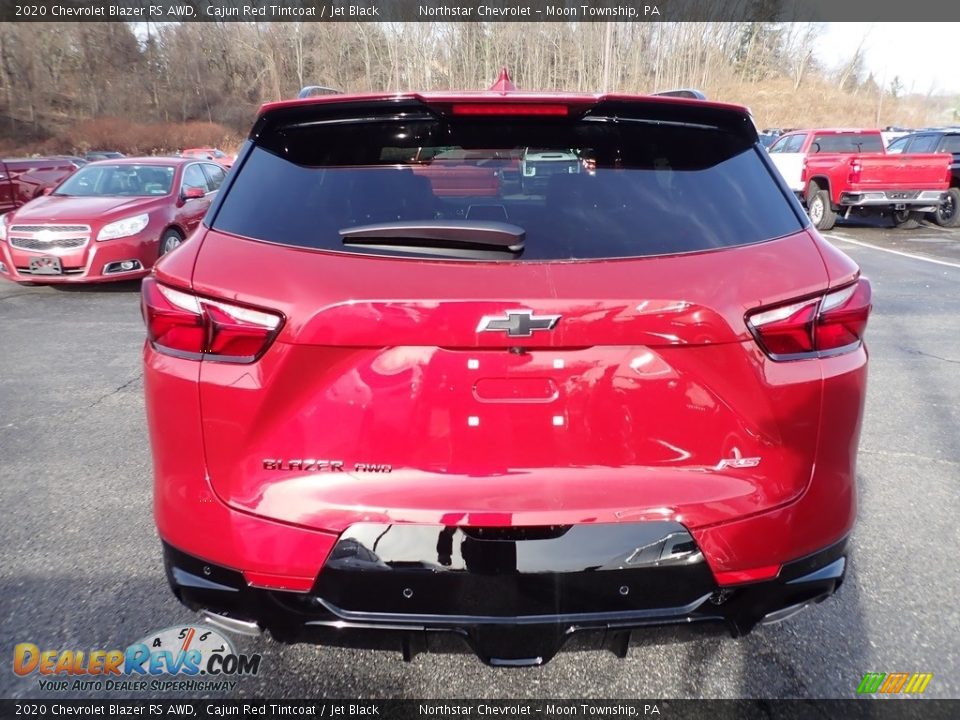 2020 Chevrolet Blazer RS AWD Cajun Red Tintcoat / Jet Black Photo #4