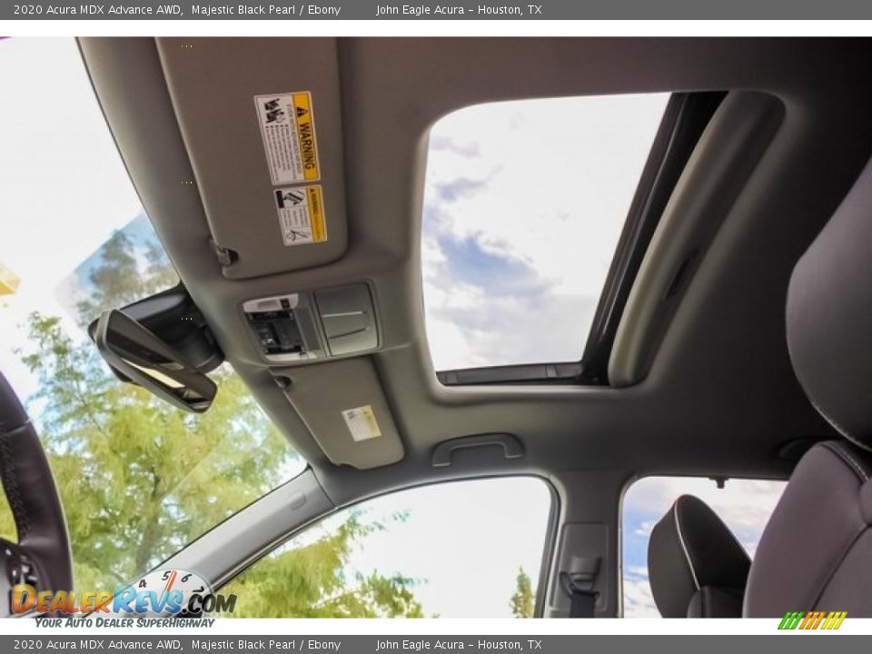 Sunroof of 2020 Acura MDX Advance AWD Photo #14
