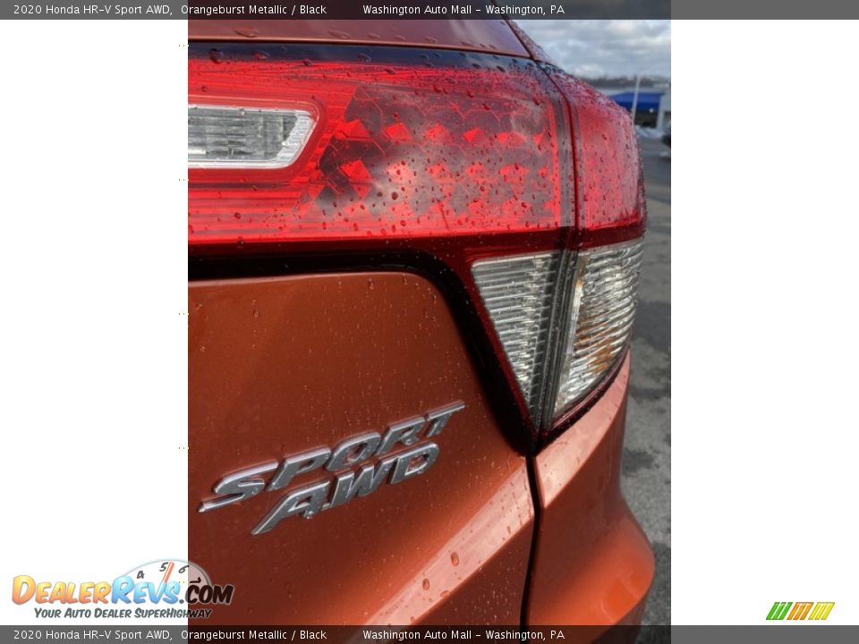 2020 Honda HR-V Sport AWD Orangeburst Metallic / Black Photo #22