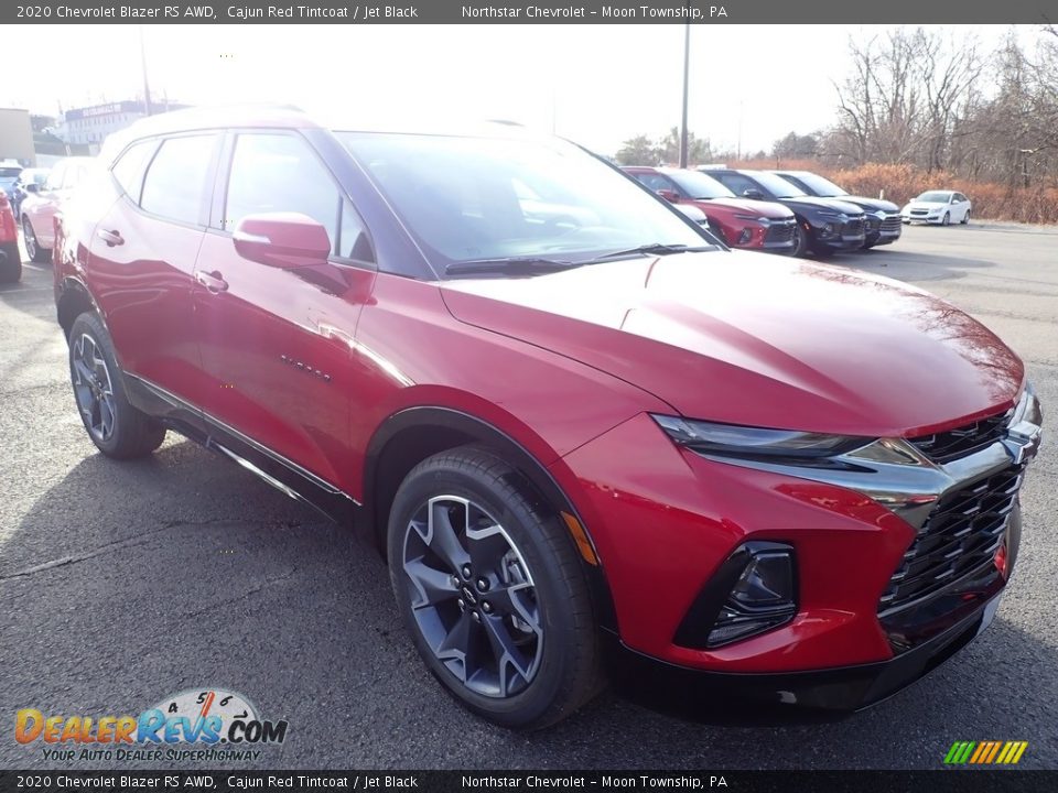 2020 Chevrolet Blazer RS AWD Cajun Red Tintcoat / Jet Black Photo #7