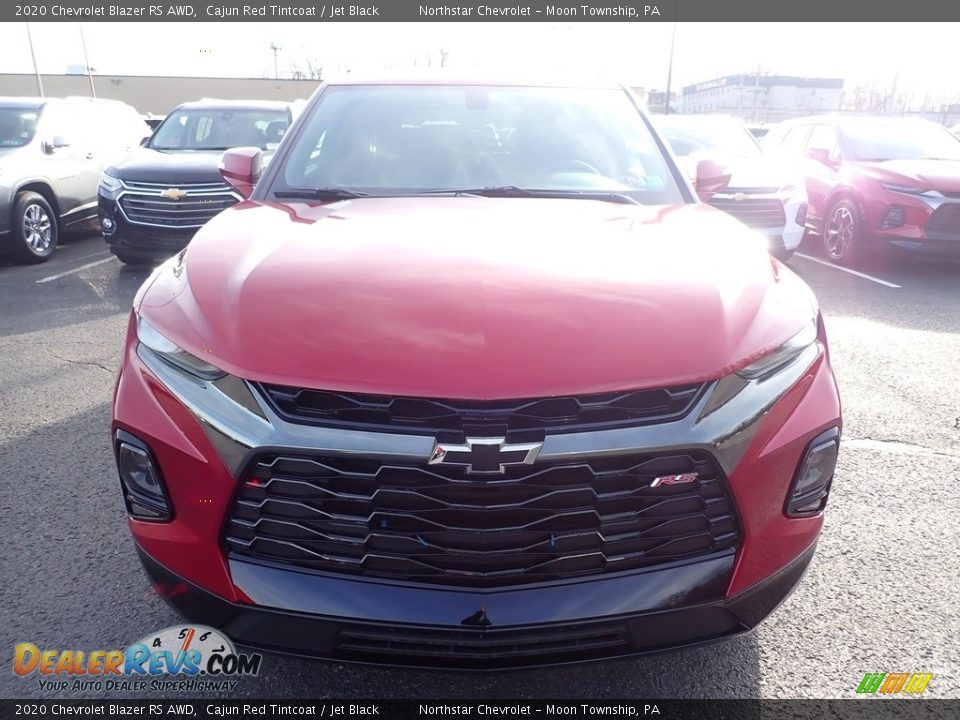 2020 Chevrolet Blazer RS AWD Cajun Red Tintcoat / Jet Black Photo #8