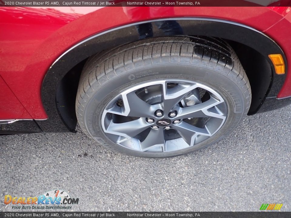 2020 Chevrolet Blazer RS AWD Cajun Red Tintcoat / Jet Black Photo #9