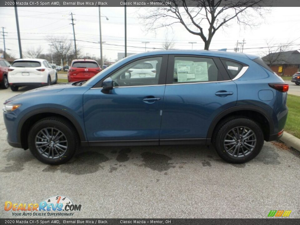 2020 Mazda CX-5 Sport AWD Eternal Blue Mica / Black Photo #4