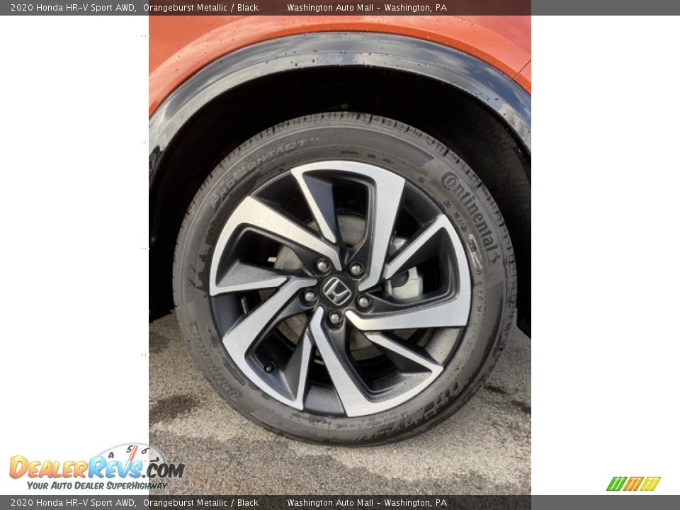 2020 Honda HR-V Sport AWD Orangeburst Metallic / Black Photo #26
