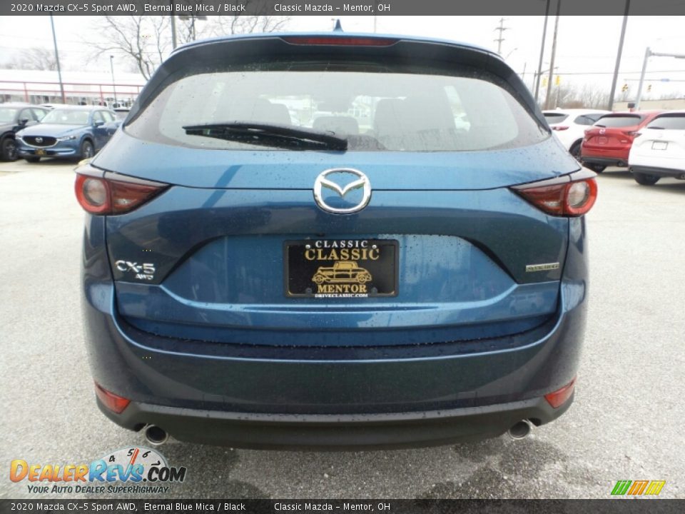 2020 Mazda CX-5 Sport AWD Eternal Blue Mica / Black Photo #5