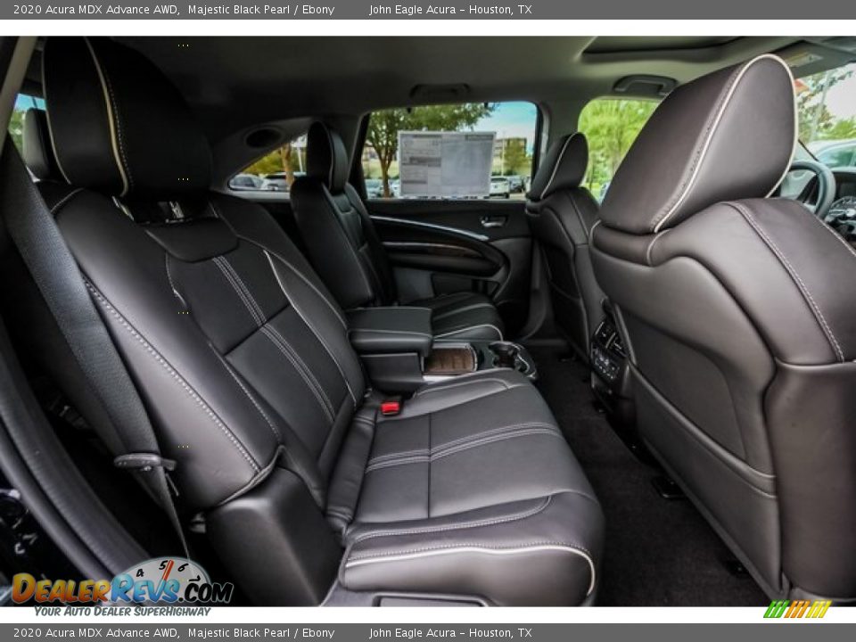 Rear Seat of 2020 Acura MDX Advance AWD Photo #23