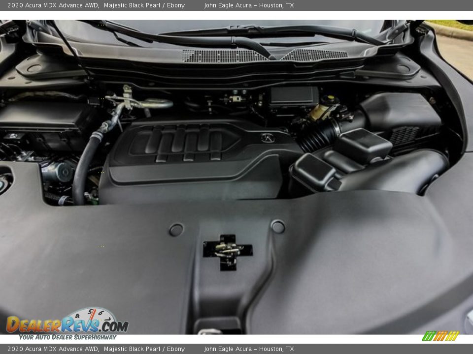 2020 Acura MDX Advance AWD Majestic Black Pearl / Ebony Photo #26