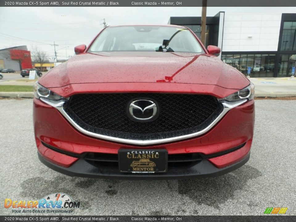 2020 Mazda CX-5 Sport AWD Soul Red Crystal Metallic / Black Photo #2